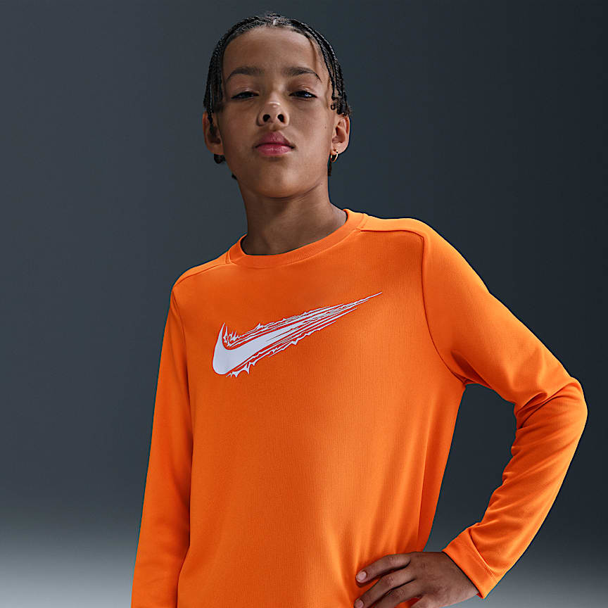 Nike Legend Big Kids' Dri-FIT Long-Sleeve T-Shirt. Nike.com